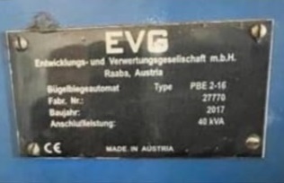 EVG POLYBEND PBE 2-16 photo 7