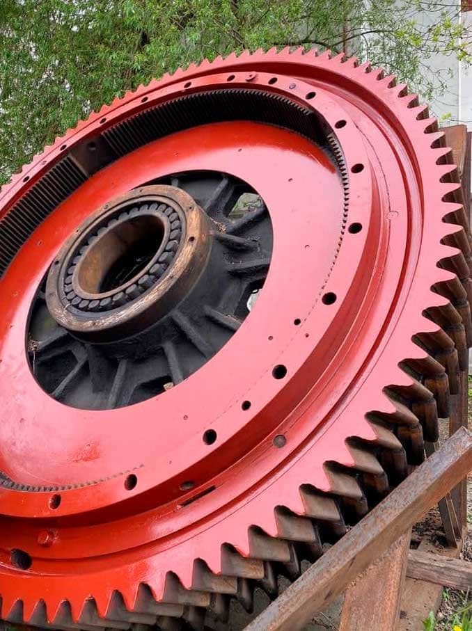 Double helical gear wheel for Smeral LZK 4000